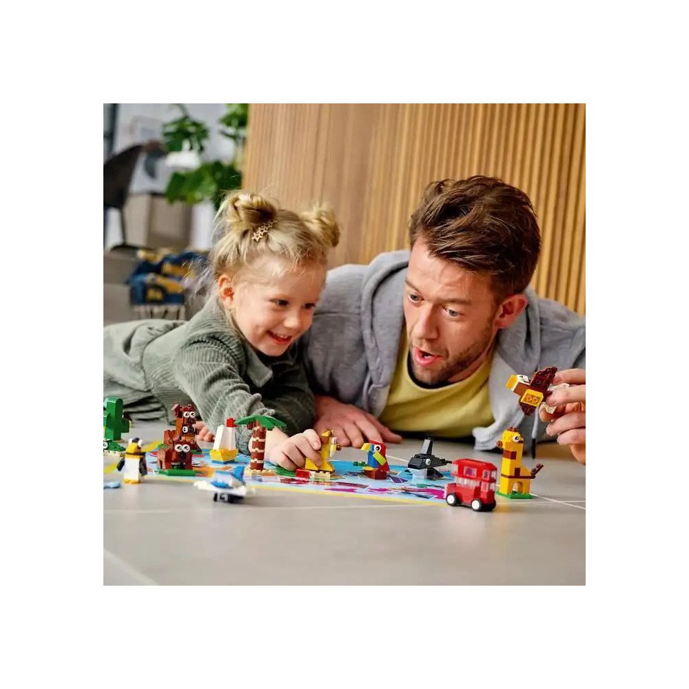 LEGO Classic Briques et roues Autour du Monde 11015