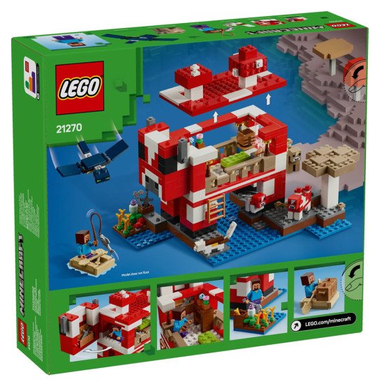 La Maison Champignon LEGO Minecraft 21270