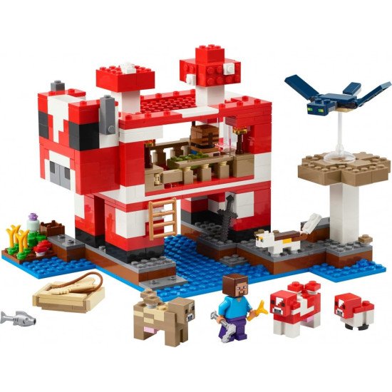 La Maison Champignon LEGO Minecraft 21270