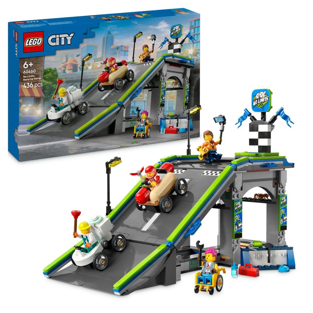 Rampes de Cascades Sans Limites - LEGO City (60460)