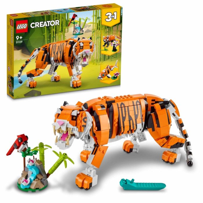Sa Majesté le Tigre LEGO Creator 3en1 31129
