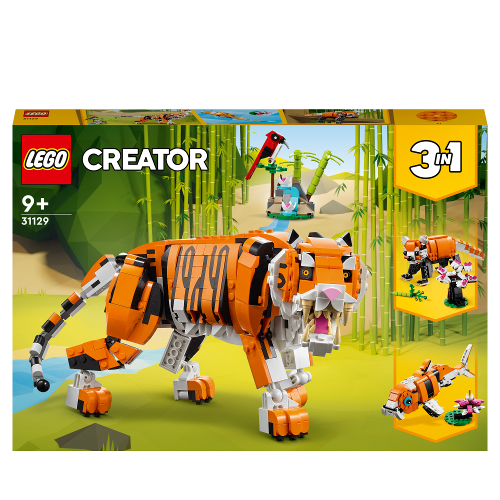 Sa Majesté le Tigre LEGO Creator 3en1 31129