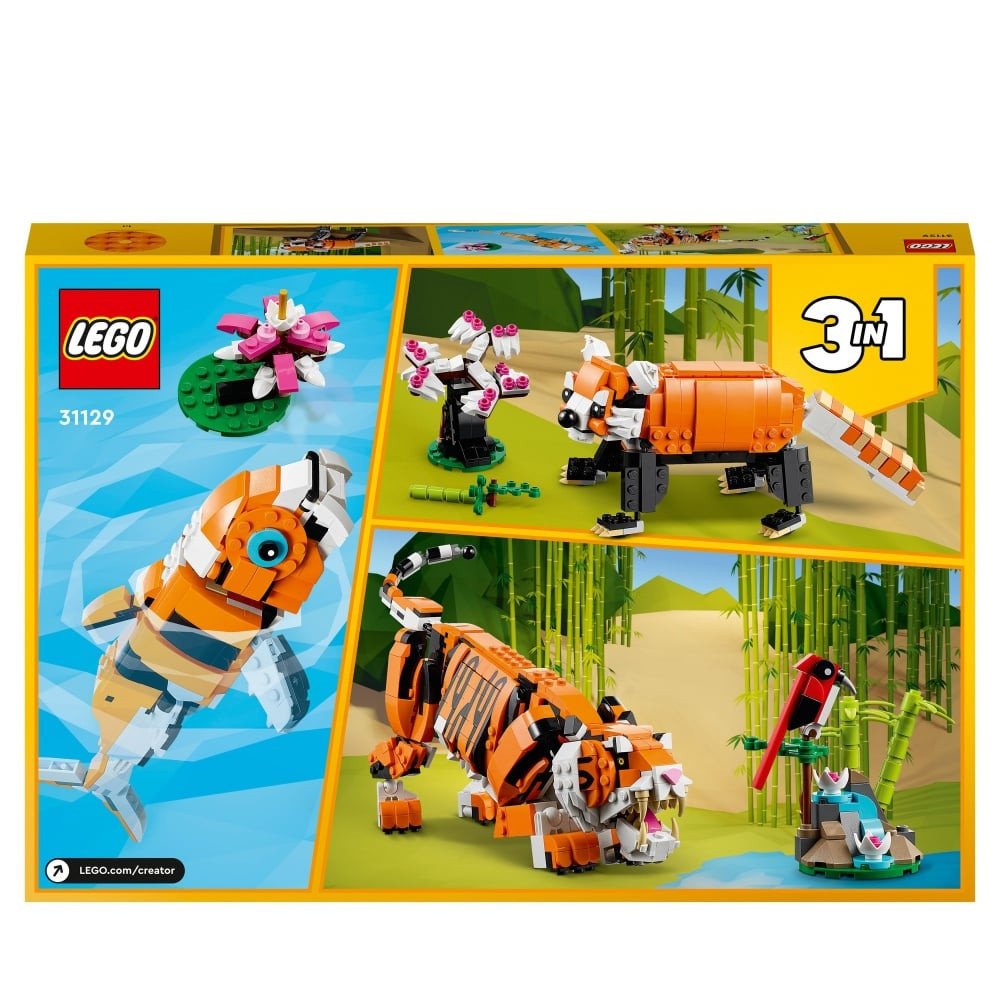 Sa Majesté le Tigre LEGO Creator 3en1 31129