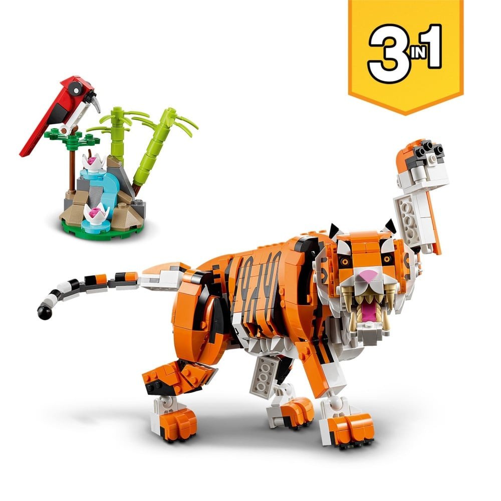 Sa Majesté le Tigre LEGO Creator 3en1 31129