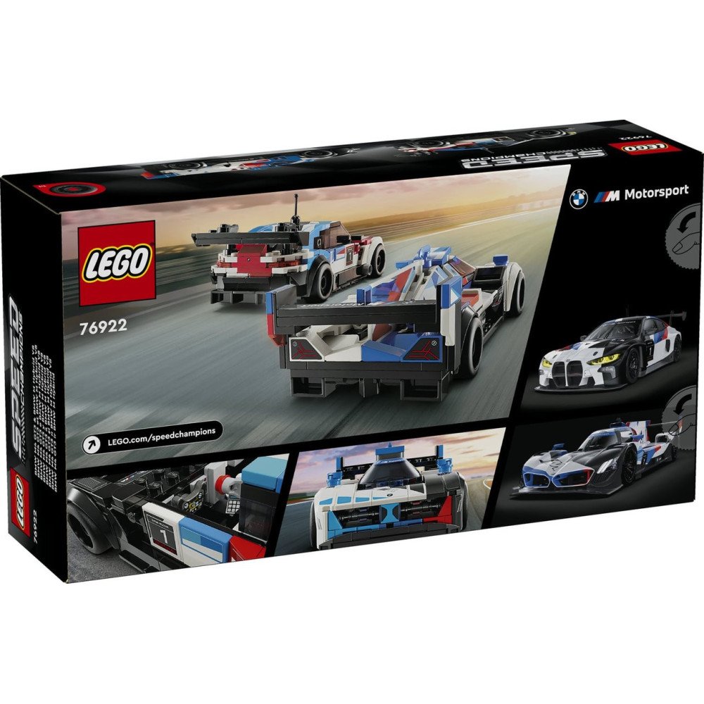 BMW M4 GT3 & M Hybrid V8 LEGO Speed Champions 76922
