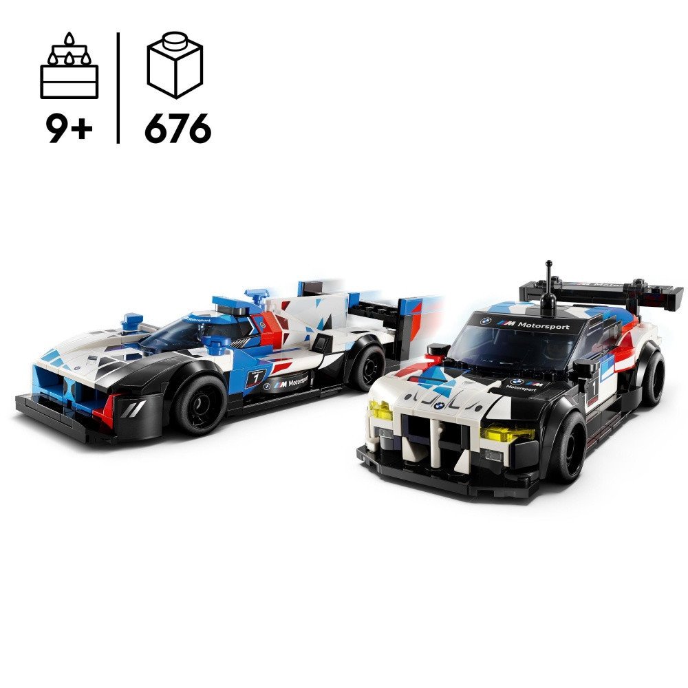 BMW M4 GT3 & M Hybrid V8 LEGO Speed Champions 76922