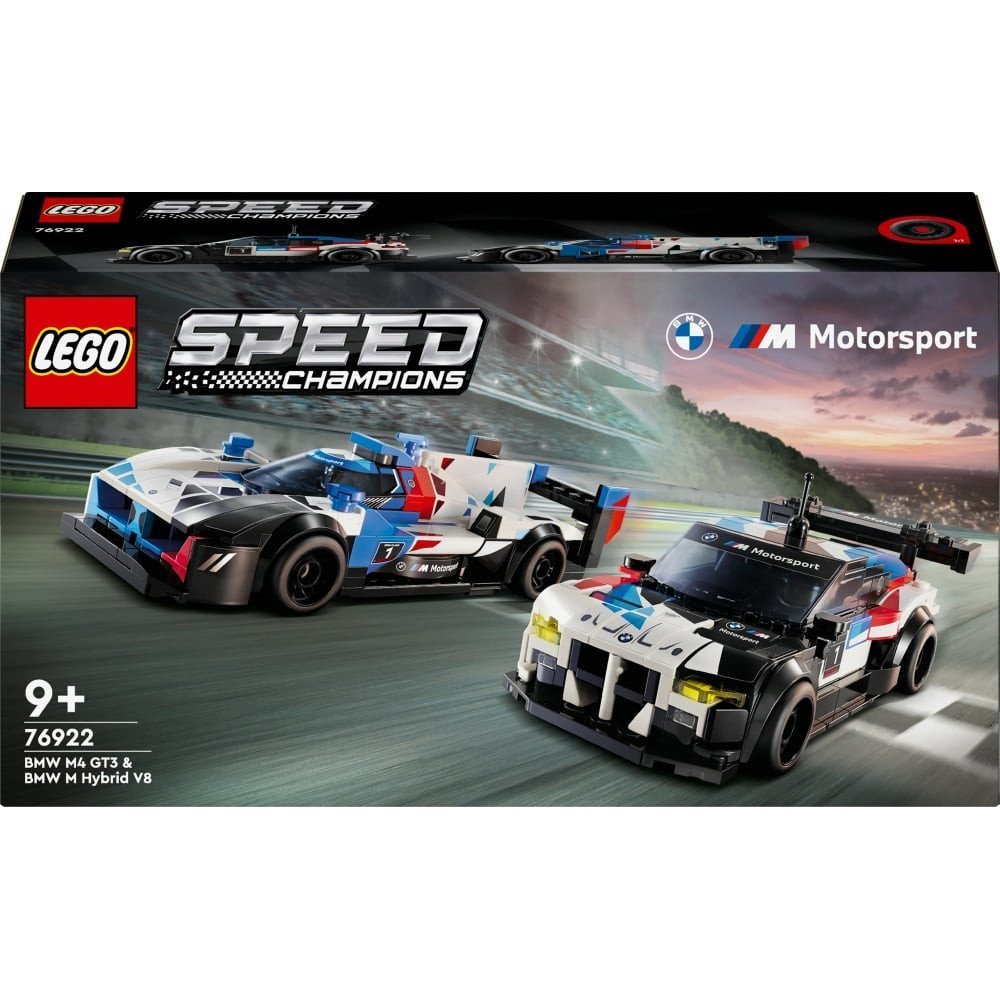 BMW M4 GT3 & M Hybrid V8 LEGO Speed Champions 76922