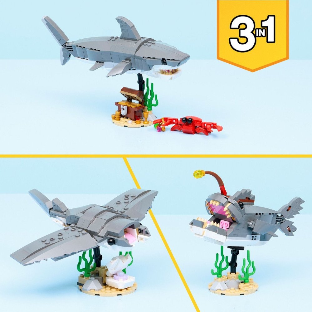 Requin & Coffre au Trésor LEGO Creator 3in1 31381