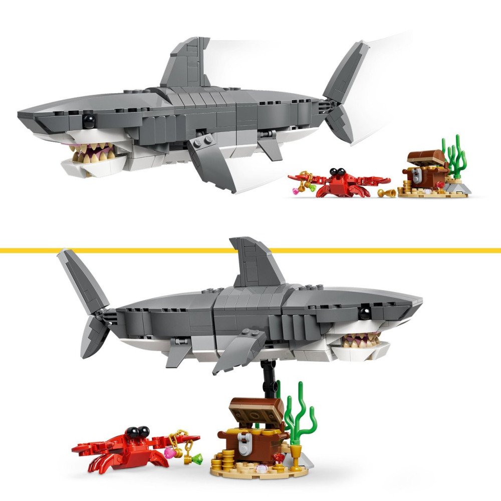Requin & Coffre au Trésor LEGO Creator 3in1 31381