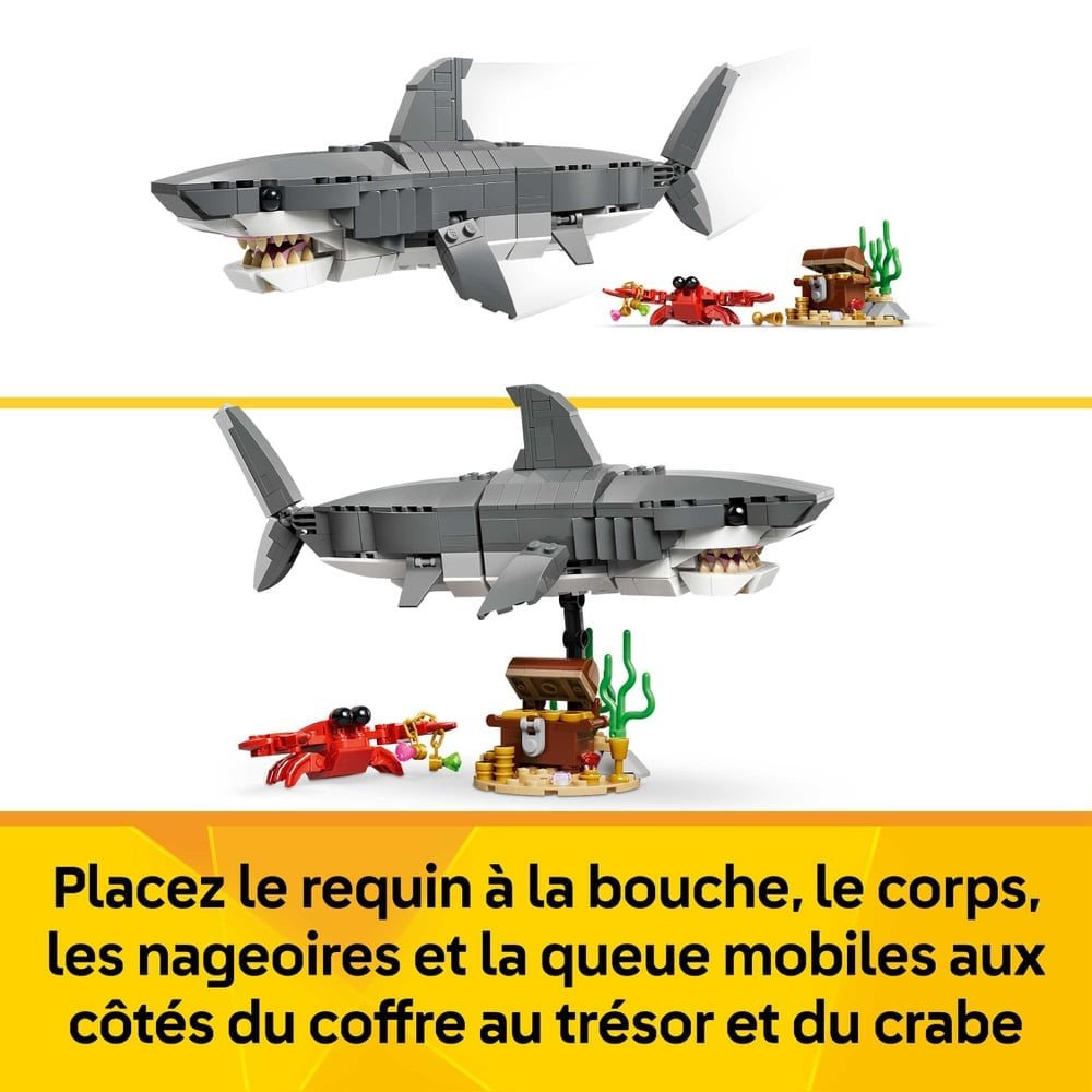 Requin & Coffre au Trésor LEGO Creator 3in1 31381