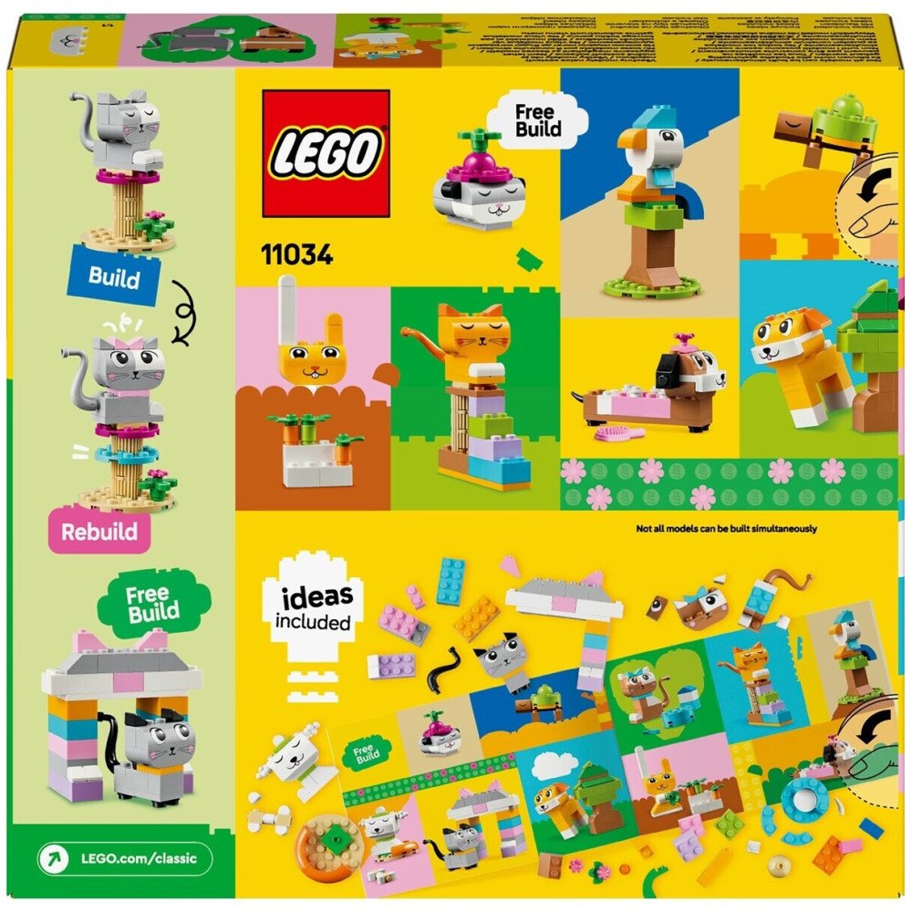 Les Animaux de Compagnie Créatifs LEGO Classic 11034