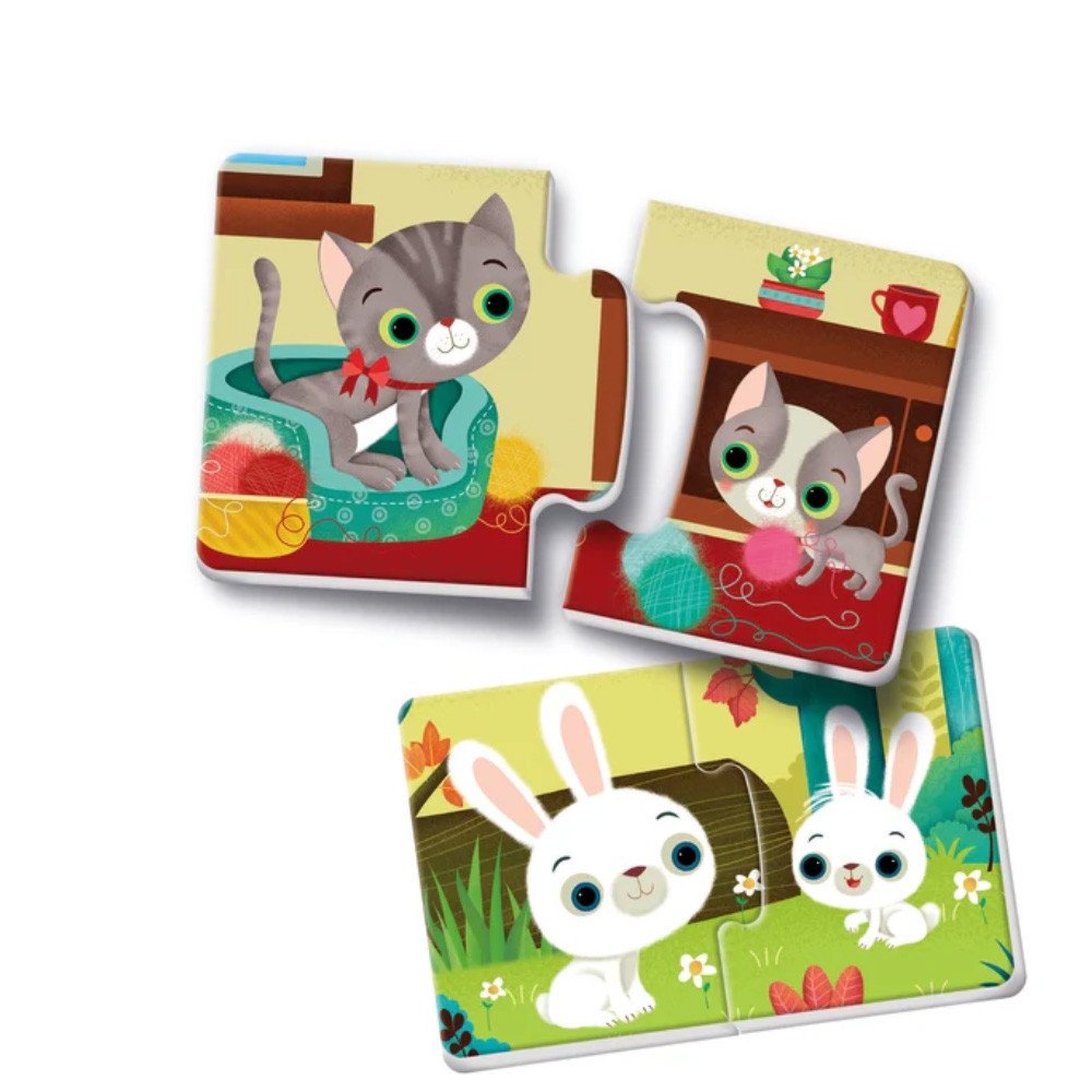 Les Animaux et Leur Petit Clementoni 52786