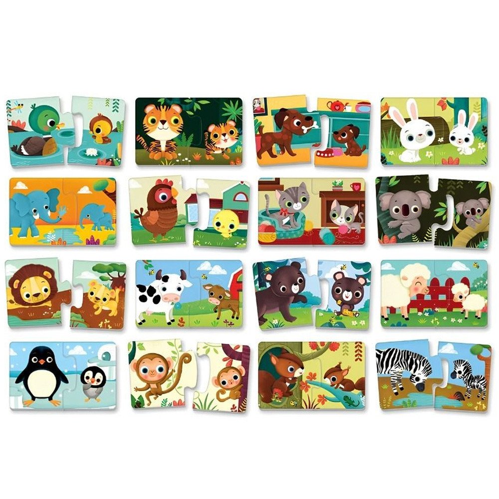 Les Animaux et Leur Petit Clementoni 52786