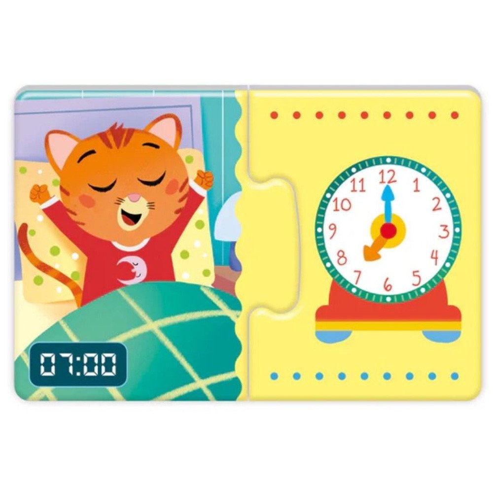 L'Heure Horloge Éducative & Puzzles Clementoni 52329