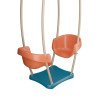 Portique en bois AMILY - ALEO BY TRIGANO - 3 agrès avec toboggan -