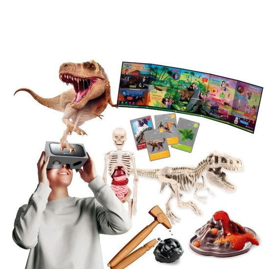 Histoire de la Vie sur Terre Realite Virtuelle Clementoni 52736