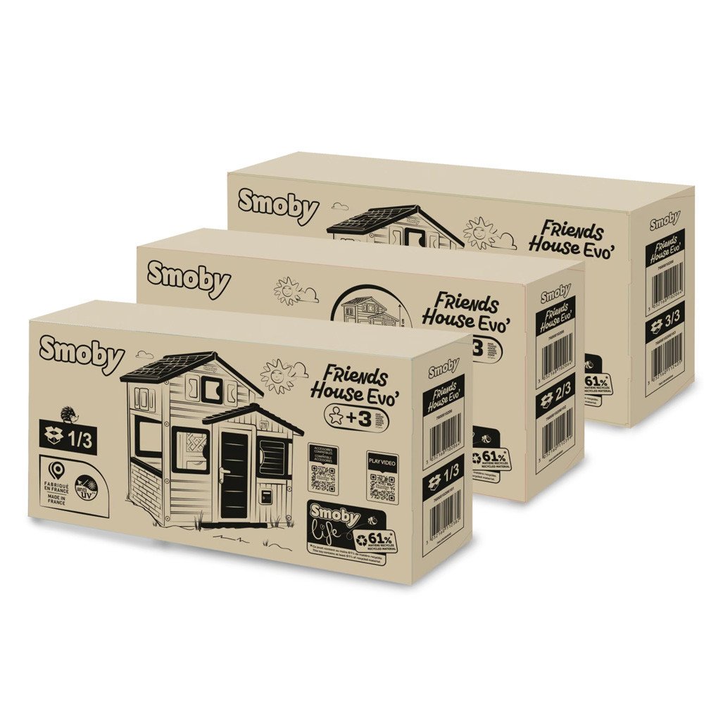 Smoby Life Friends House Evo – Grande Maison Enfant | LEJOUET.MA