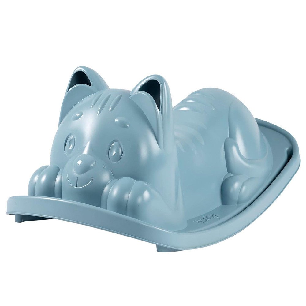 Smoby Life Bascule Chat Bleu dès 18 Mois | LEJOUET.MA