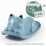Smoby Life Bascule Chat Bleu dès 18 Mois | LEJOUET.MA