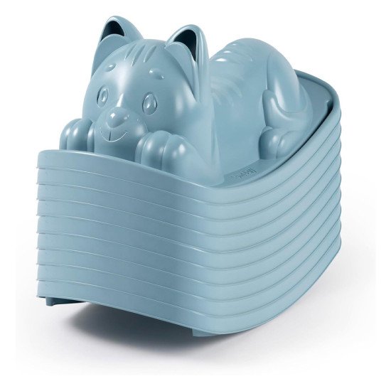 Smoby Life Bascule Chat Bleu dès 18 Mois | LEJOUET.MA
