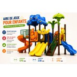 Aire de Jeux Extérieure Toboggans XL LeJouet AJ-570230