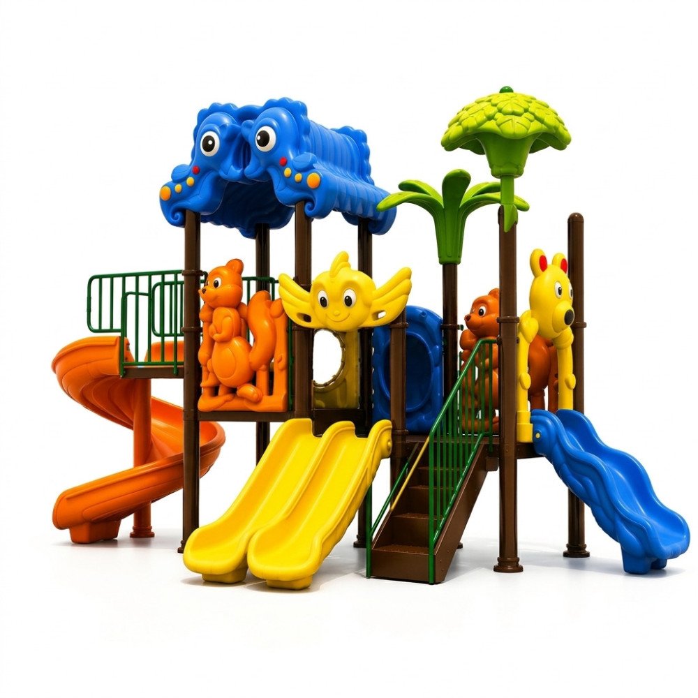 Aire de Jeux Extérieure Toboggans XL LeJouet AJ-570230
