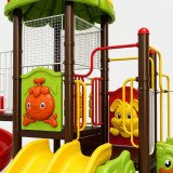 Aire de Jeux Extérieure avec Toboggans LeJouet AJ-520220
