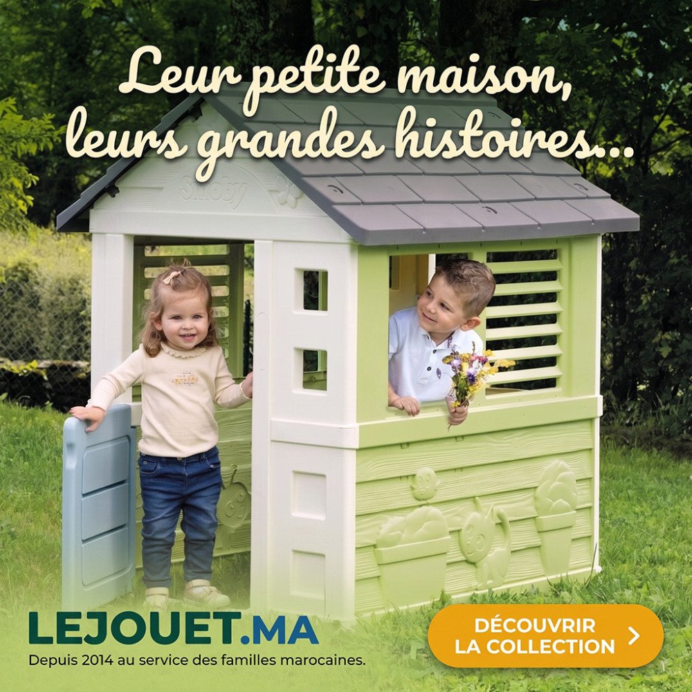 Smoby Jolie Maison – Cabane Enfant dès 2 Ans | LEJOUET.MA