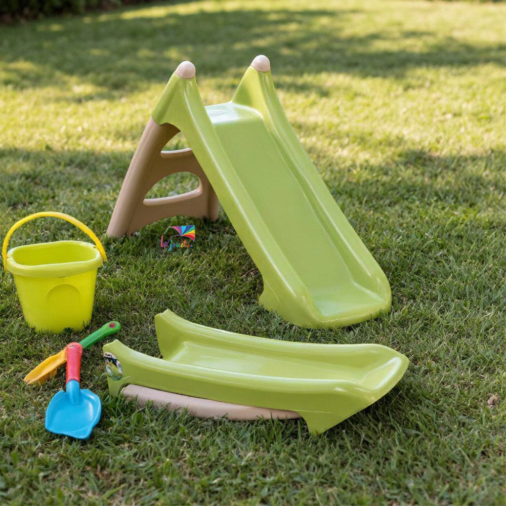 Smoby Life Toboggan XS Vert – Toboggan Enfant dès 2 Ans | LEJOUET.MA