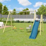 Portique en Bois avec Toboggan AMILY | Trigano