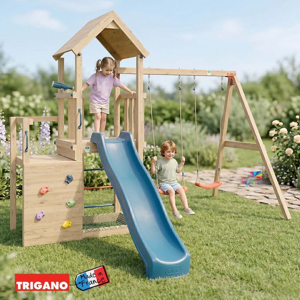 Aire de Jeux Bois ULTRA XPERIENCE 2 | Trigano