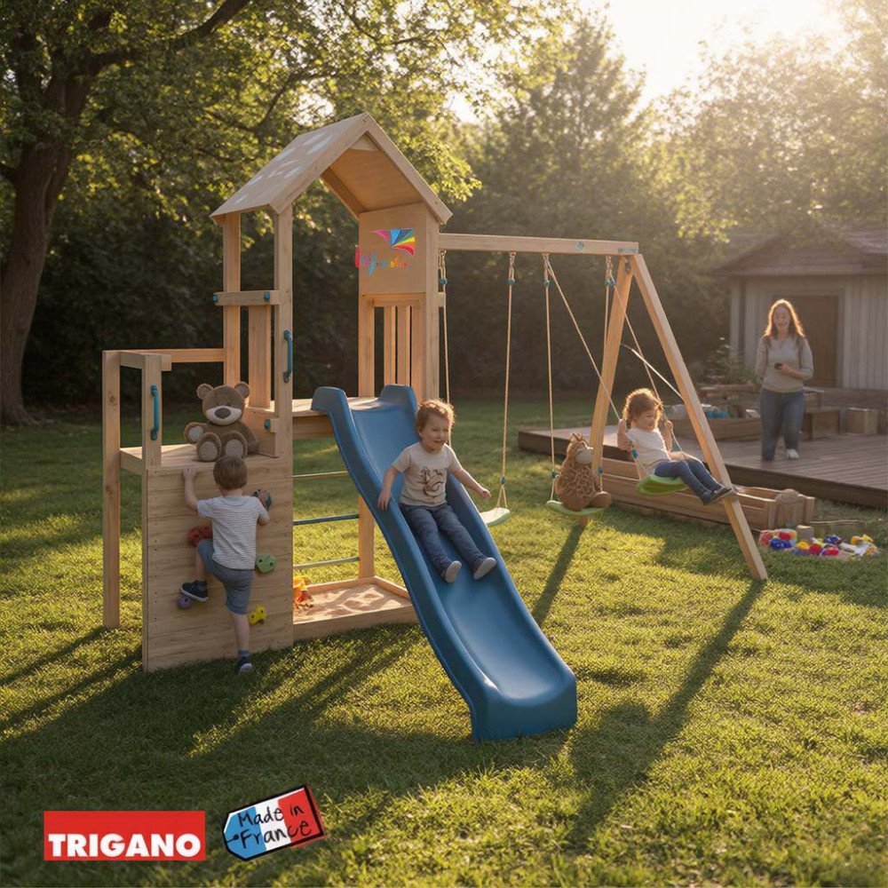 Aire de Jeux Bois ULTRA XPERIENCE 2 | Trigano