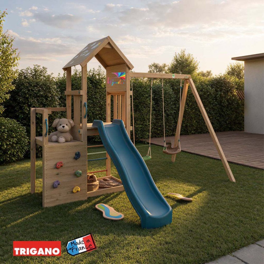 Aire de Jeux Bois ULTRA XPERIENCE 2 | Trigano