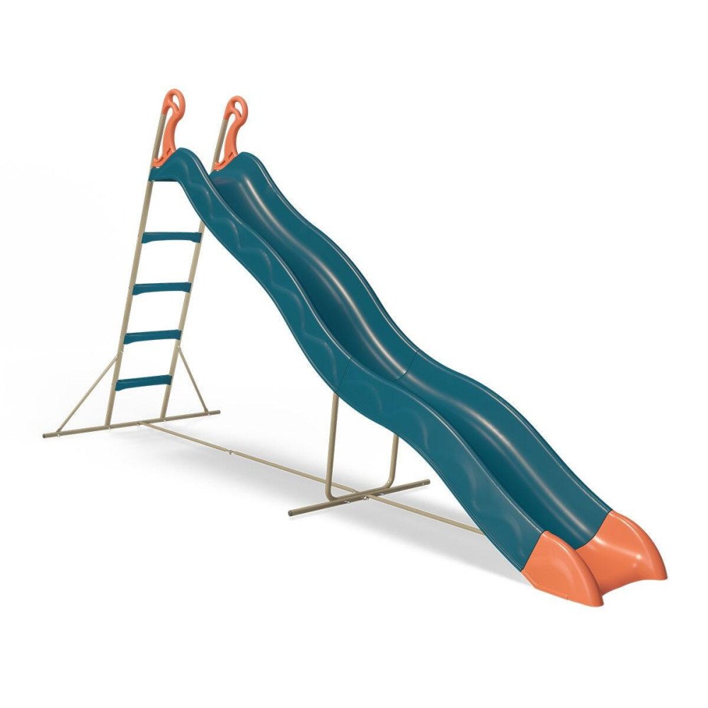 Toboggan Bleu PYROU de 3,32m de glisse Trigano