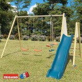 Portique Bois Métal Techwood Harmonie ROMY | Trigano