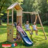 Aire de jeux en bois SMART XPERIENCE 2 Aléo by Trigano