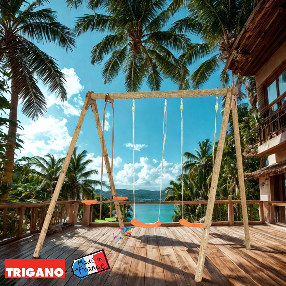 Portique Bois 2,30 m Artix DARIFOU | Trigano