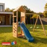 Aire de jeux en bois SMART XPERIENCE 2 Aléo by Trigano