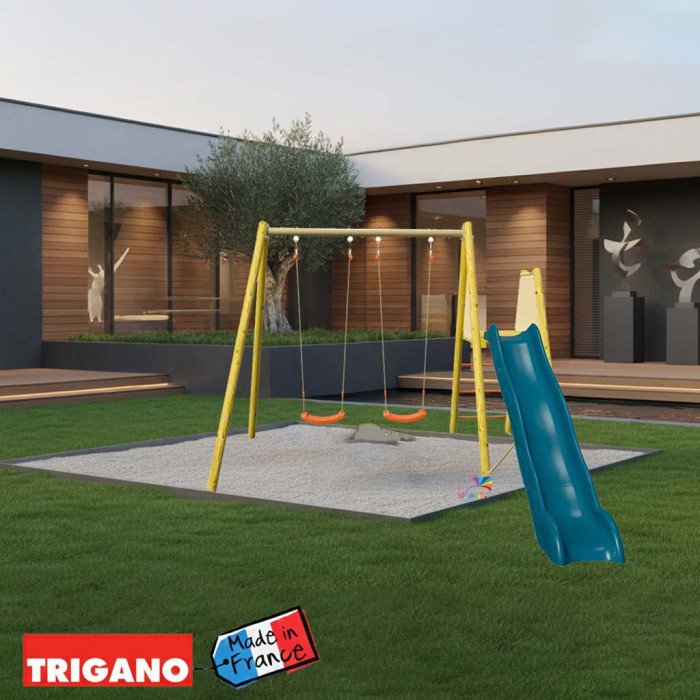 Portique en bois /métal- Techwood Harmonie BILLY – Trigano