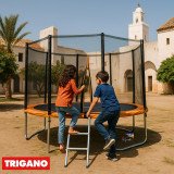 Trampoline Trigano 3,66 m avec Filet et Échelle