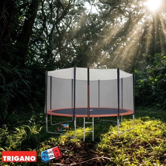 Trampoline Trigano 3,66 m avec Filet et Échelle