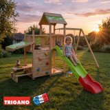 Aire de jeux bois 2,20 m SNACK XPRESSION – Trigano