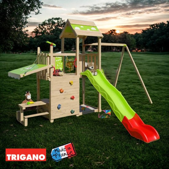 Aire de jeux bois 2,20 m SNACK XPRESSION – Trigano