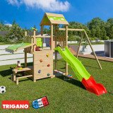 Aire de Jeux Bois avec Cuisine SNACK XPRESSION | Trigano