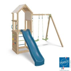 Aire de jeux en bois SMART XPERIENCE 2 Aléo by Trigano