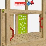 Aire de Jeux Bois avec Cuisine SNACK XPRESSION | Trigano