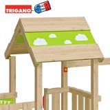 Aire de Jeux Bois avec Cuisine SNACK XPRESSION | Trigano