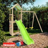 Aire de Jeux Bois 7 Enfants SMART XPERIENCE | Trigano