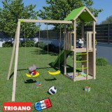 Aire de Jeux Bois 7 Enfants SMART XPERIENCE | Trigano