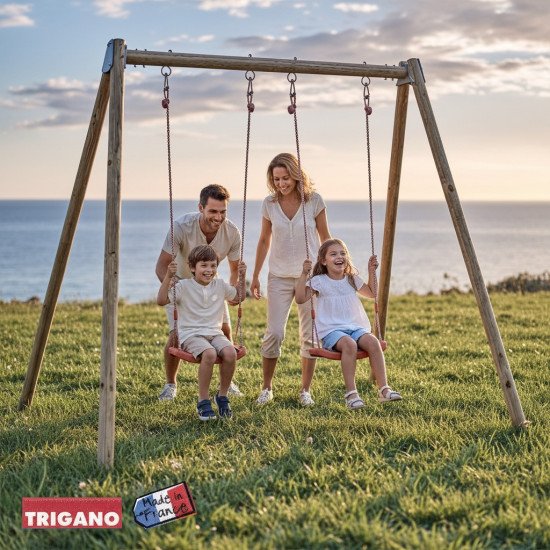Portique Techwood Harmonie DOUBLO - Trigano